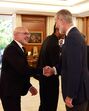Reis recebem a Seleção de Espanha