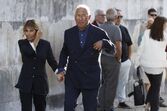 Nuno Represas e figuras públicas no velório de Luís Represas na Basílica da Estrela