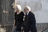Nuno Represas no velório do pai, Luís Represas, na Basílica da Estrela