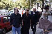 Velório de Luís Represas na Basílica da Estrela, em Lisboa