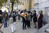 Velório de Luís Represas na Basílica da Estrela, em Lisboa