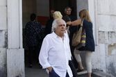 Velório de Luís Represas na Basílica da Estrela, em Lisboa