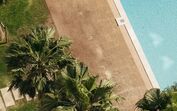 A piscina do Lisbon Marriott Hotel