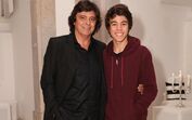 Luís Represas com o filho Nuno