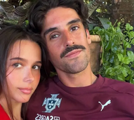 Francisco Trincão admite que o bigode é preferência da namorada Constança
