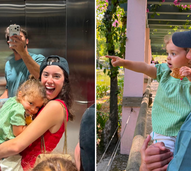 João Neves e Madalena Aragão no Zoo de Lisboa