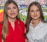 Sofia e Leonor na final do Mundial