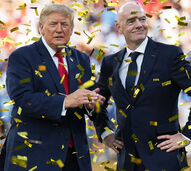 Donald Trump e Infantino 