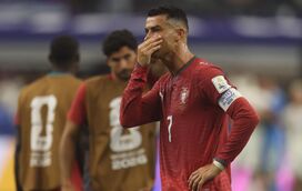 As imagens da dor: As lágrimas de Cristiano Ronaldo após a derrota com a Espanha