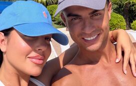 As primeiras imagens e finalmente um sorriso! Cristiano Ronaldo e Georgina já estão de férias ao sol
