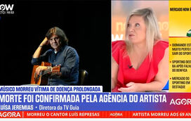 Luísa Jeremias recorda Luís Represas: "Mais do que partir uma voz, parte um marco de uma geração"