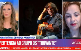 A paixão de Luís Represas pela música e pela língua portuguesa recordada pela jornalista Vanessa Fidalgo