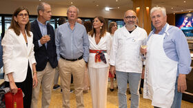 Miguel Pinto Luz em evento Cozinheiro Improváveis Vila Galé