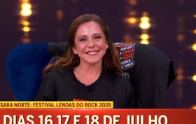 Já está a trabalhar! Sara Norte é relações públicas do 'Lendas do Rock' e vai à TV explicar tudo sobre o festival de rock