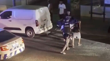 Festejos de adeptos de Cabo Verde terminam com carga policial