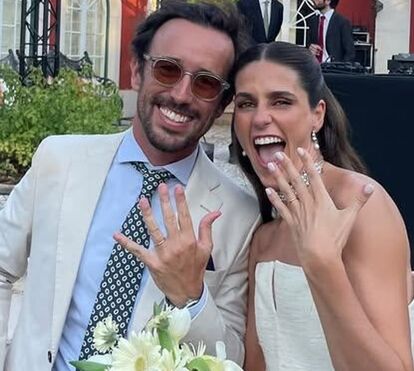 Casamento 'secreto'! Filho de Pedro Santana Lopes casa-se à 'porta fechada' com a presença das irmãs Jardim