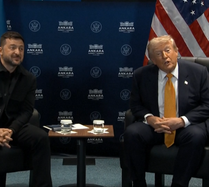 Insólito: Trump confunde Zelensky com Putin na cimeira da NATO