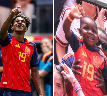 A inesperada estrela do Mundial! A encantadora relação entre Lamine Yamal e o irmão mais novo