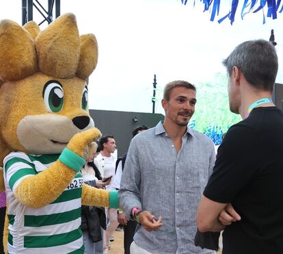 A caminho do Benfica, mas o Sporting não o larga? As imagens de João Palhinha no NOS Alive