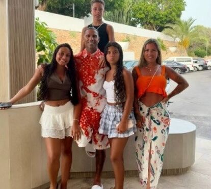 As fotos das férias de Ricardo Quaresma com a mulher e os três filhos