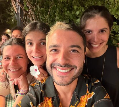 'Uma fotografia rara.' Júlia Pinheiro celebra o 33.º aniversário das filhas gémeas