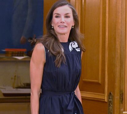 Rainha Letizia dá lição de elegância com o vestido 'boho-chic' perfeito para o verão
