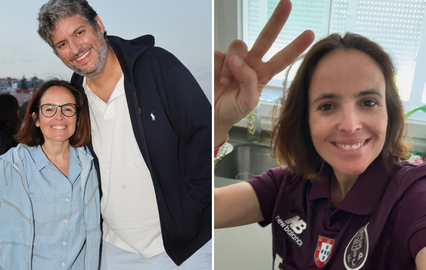 Joana Marques surgiu visivelmente mais magra