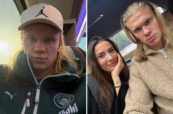 Haaland namora com Isabel Haugseng Johansen