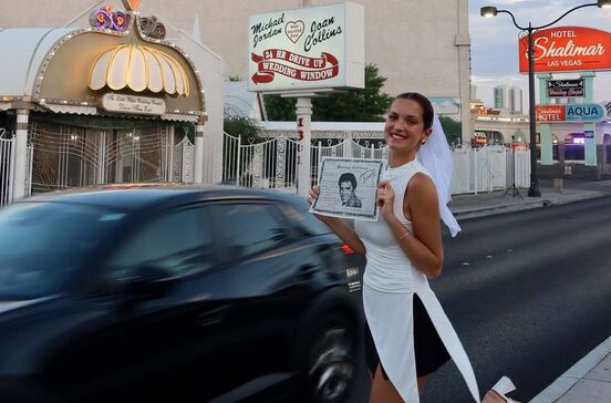Júlia Palha em Las Vegas
