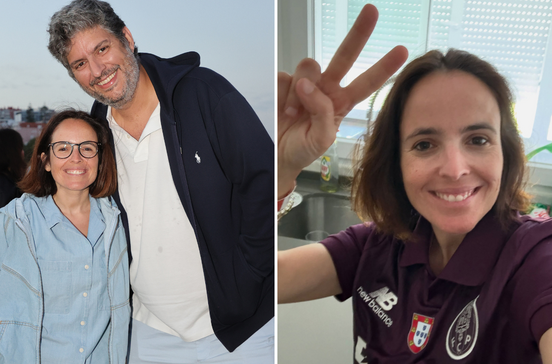 Joana Marques surgiu visivelmente mais magra