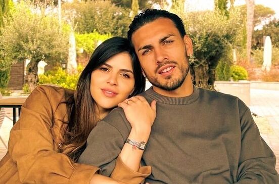 Leandro Paredes e a mulher, Camila Galante
