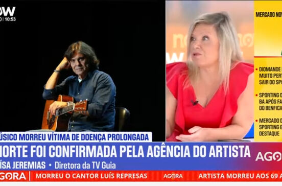 Luísa Jeremias recorda Luís Represas: 'Mais do que partir uma voz, parte um marco de uma geração'