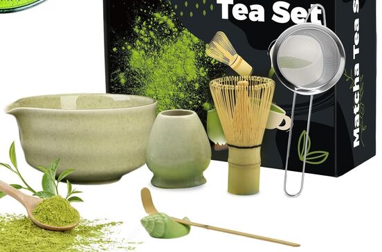 Kit de Cerimónia Japonesa de chá Matcha