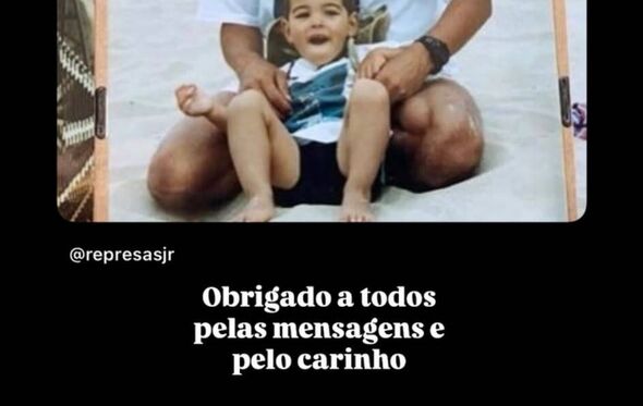 Nuno Represas agradece carinho
