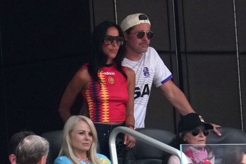 Brad Pitt e Ines de Ramon