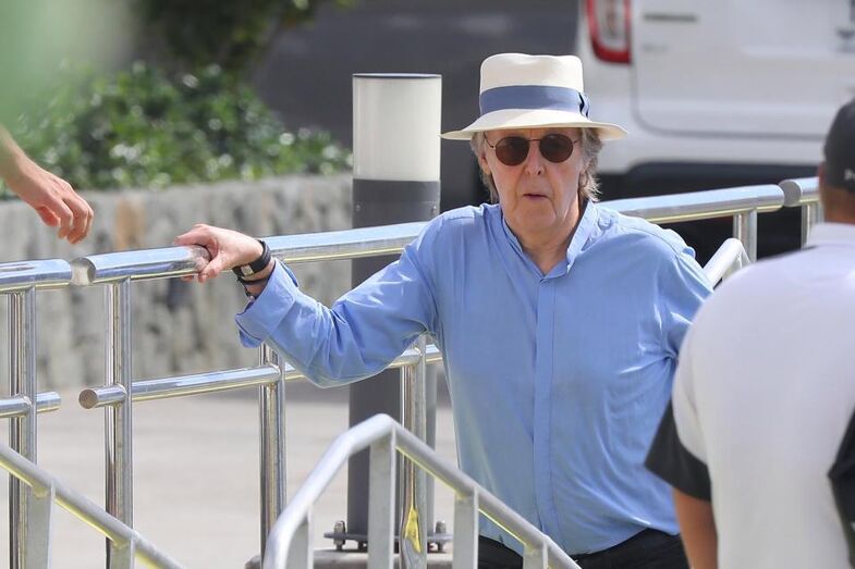 O músico Paul McCartney