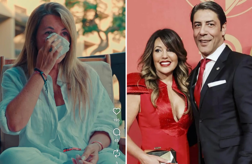 Mulher de Rui Costa emociona-se ao falar sobre experiência espiritual