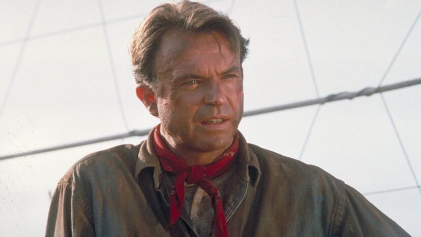 Sam Neill em Jurassic Park