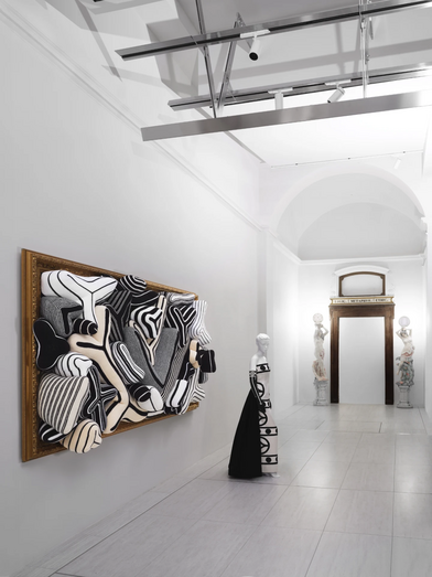 Instalação de Joana Vasconcelos em exposição no MAAT