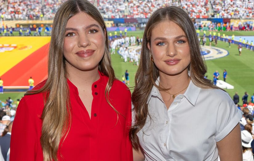 Sofia e Leonor na final do Mundial