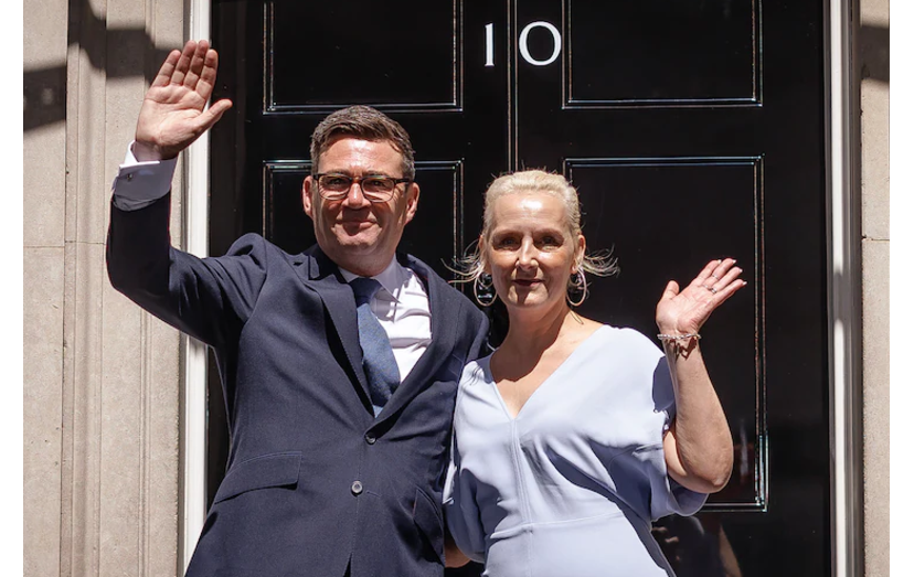 Andy Burnham, Marie-France van Heel 