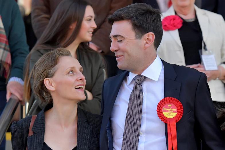 Andy Burnham, Marie-France van Heel 