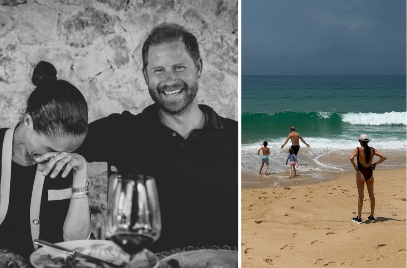 Meghan Markle e Harry na Comporta