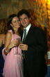 Sofia e José Maria Tallon nas festas da Casa do Castelo, no Algarve