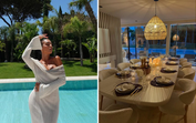 Georgina Rodríguez na casa de Cascais