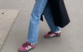 Lindas e a metade do preço! As sapatilhas Adidas bordeaux que vão fazer furor no outono