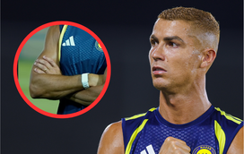 Olha a aliança a luzir! Feliz e casado, Cristiano Ronaldo com um novo visual que está a causar sensação
