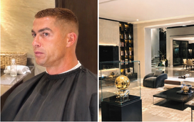 Segredos do novo penteado de Cristiano Ronaldo deixam à mostra a casa do craque em Riade