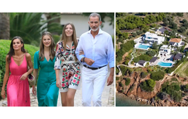 Sozinho ou com Letizia? A impressionante villa grega em que o rei Felipe VI passa férias no meio da polémica