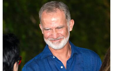 Rei Felipe de Espanha em Maiorca 